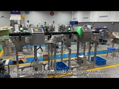 تجهیزات ردیابی فلز مواد غذایی با آژیر صدا و نور