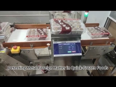 ساختاری کامل از فلز تشخیص مواد غذایی ضد زنگ 304 با پردازش سیگنال دیجیتال و OEM