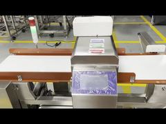 نقاله خودکار درجه غذایی صنعتی آشکارساز فلزی ایمنی سفارشی OEM نسخه نمایشی