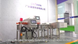 سیستم یکپارچه فلزیاب و چک وزن
