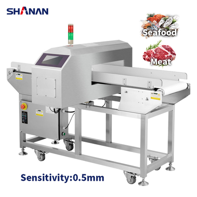 ماشین نقاله اتوماتیک مواد غذایی درجه صنعتی فلز کش تجهیزات ایمنی ماشین سفارشی OEM