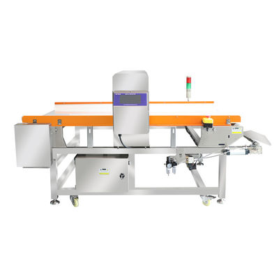 تجهیزات بازرسی ایمنی مواد غذایی صنعتی آشکارساز فلز برای تشخیص آلودگی، اندازه تونل را سفارشی کنید.