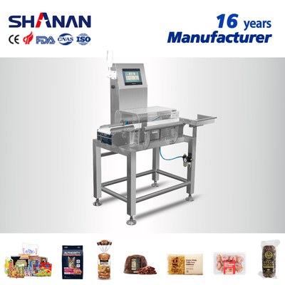 Automatic Check Weigher Check Weigher Machine Small Weight Check Machine Checkweigher Price with Mettler Toledo Load Cell for Food Packed in Sachet