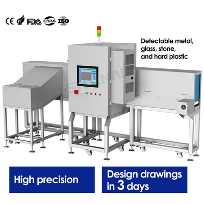 مواد غذایی صنعتی اشعه ایکس رصد کننده دستگاه سیستم حمل آینه SUS304
