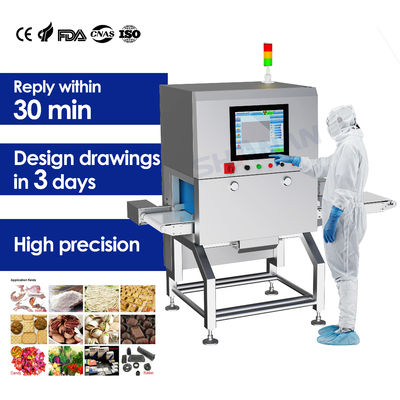 بازرسی صنعتی برای بسته بندی محصولات پزشکی جعبه بطری مواد غذایی دستگاه اشعه ایکس