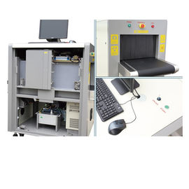 تصویر تشخیص قابل حمل X Ray Baggage Scanner 8 Mm نفوذ 24Bit نمایش رنگ واقعی