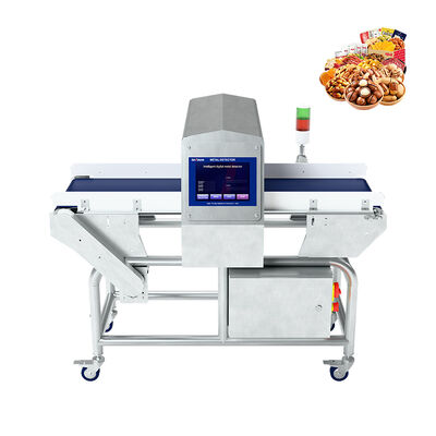 Conveyor Belt Touch Screen Aluminum Foil Packaging food Products Metal Detector
