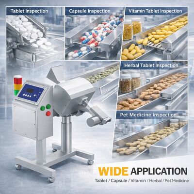 دستگاه فلزیاب قرص و کپسول، تولید قرص دارویی، کارخانه قابل سفارشی سازی